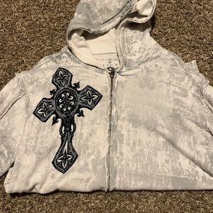 Mens Affliction hoodie